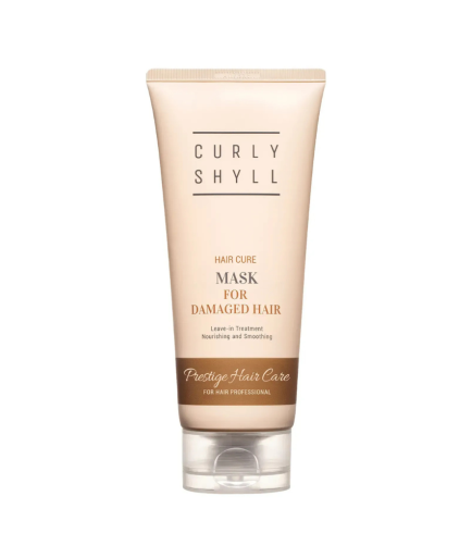 CURLYSHYLL Hair Cure Mask незмивна термозахисна відновлююча маска для пошкодженого волосся, 100 мл