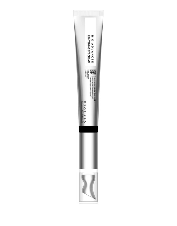 Usolab Bio Advanced Lightening Eye Cream освітлюючий, протинабряковий та омолоджуючий крем для шкіри навколо очей з гальванічним аплікатором, 25 мл