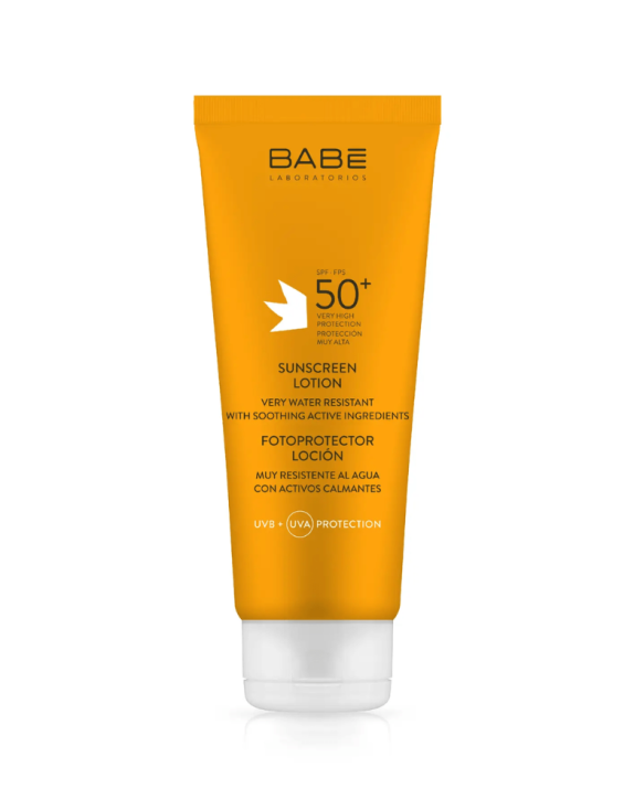BABE Sunscreen Lotion SPF 50+ сонцезахисний лосьйон для обличчя та тіла, 200 мл