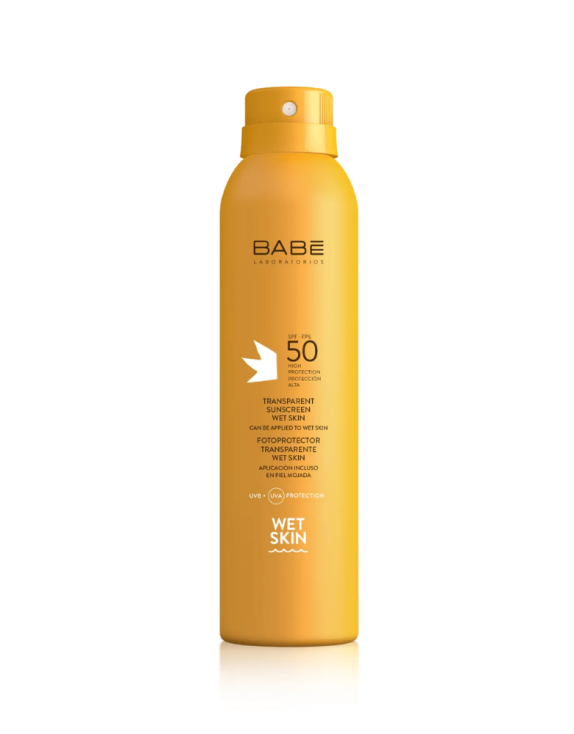 BABE Transparent Sunscreen Spray SPF 50 сонцезахисний прозорий спрей для тіла, 200 мл