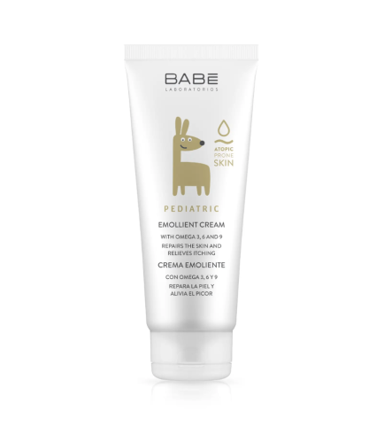 BABE Pediatric Emollient Cream дитячий зволожуючий крем-емолієнт для сухої та атопічної шкіри, 200 мл