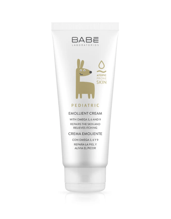 BABE Pediatric Emollient Cream дитячий зволожуючий крем-емолієнт для сухої та атопічної шкіри, 200 мл