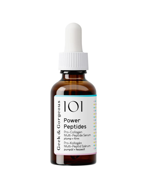 Geek & Gorgeous Power Peptides Сироватка з пептидами для пружності та зміцнення шкіри, 30 мл