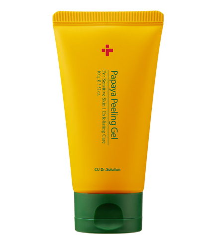 Cuskin Dr.Solution Papaya Peeling Gel ензимний пілінг-гель для обличчя, 100 мл