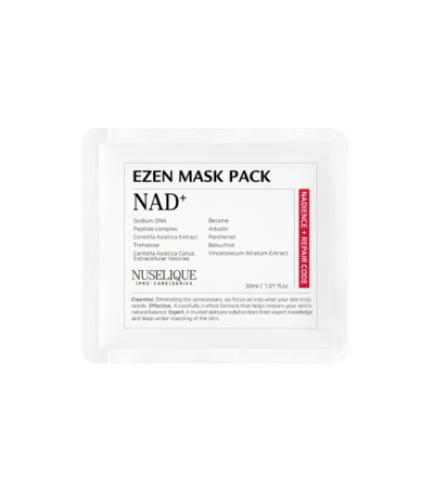Nuselique Ezen Mask Pack інтенсивно омолоджуюча тканинна маска, 1 шт