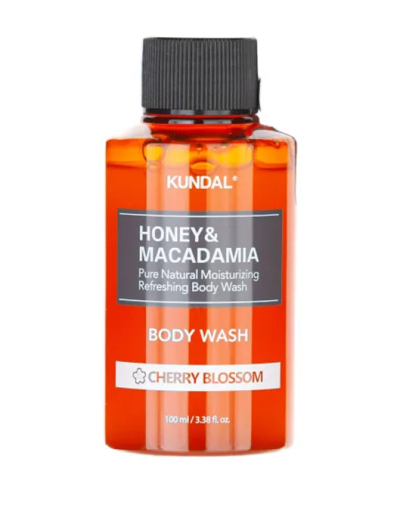 Kundal Honey & Macadamia Body Wash Cherry Blossom Гель для душу з ароматом вишневого цвіту, 100 мл