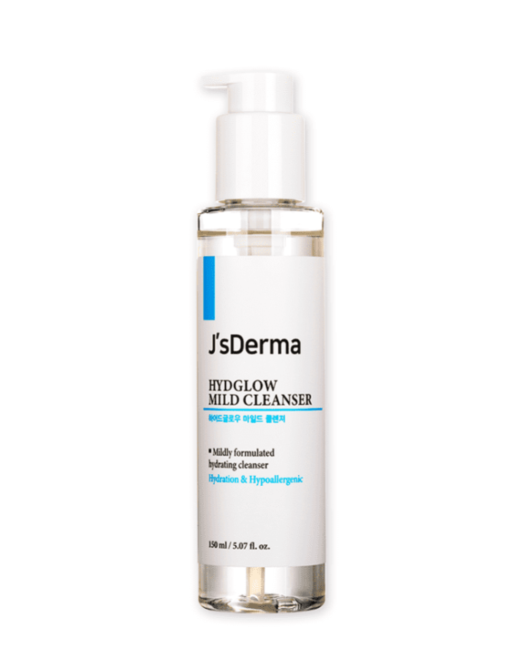 J’sDerma hydglow mild cleanser — гель для м’якого очищення шкіри, 150 мл