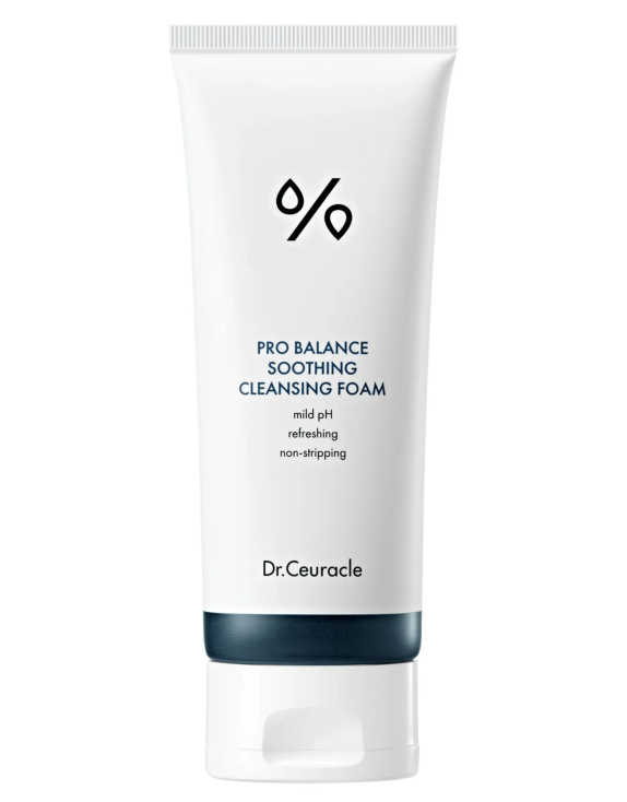 Dr. Ceuracle Pro Balance Soothing Cleansing Foam Заспокійливий гель для вмивання з пробіотиками, 150 мл