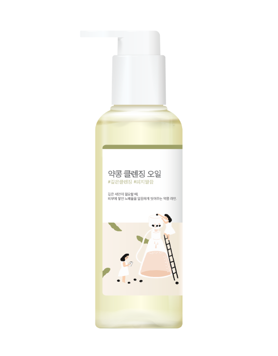 ROUND LAB Soybean Cleansing Oil Гідрофільна олія для очищення обличчя з чорними соєвими бобами, 200 мл