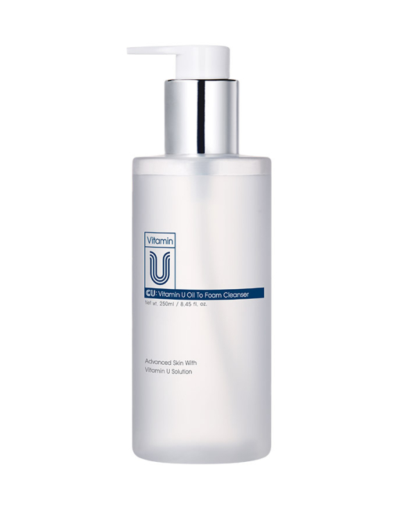Cuskin Vitamin U Oil To Foam Cleanser Гідрофільний засіб 2-в-1 для очищення шкіри, 250 мл
