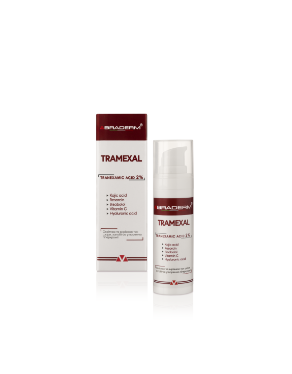 Braderm Tramexal Cream крем проти пігментації, 30 мл