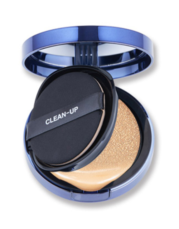 Clean-Up Skinfit Cushionpact No.21 SPF 50+ PA+++ Інноваційний кушон зі змінним блоком, тон 21