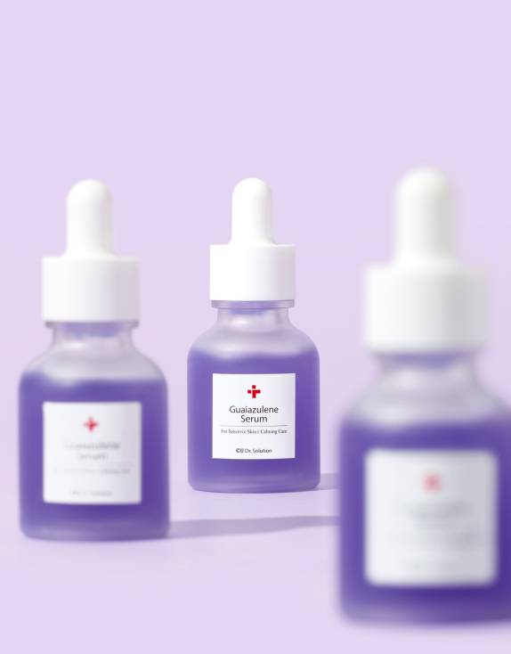CU Dr.Solution Guaiazulene Serum Інтенсивна заспокійлива сироватка з гвайазуленом та троксерутином, 30 мл