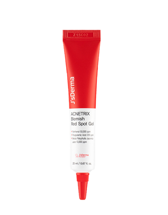 J’sDerma acnetrix blemish red spot gel — точковий відновлювальний крем-гель для проблемної шкіри, 15 г