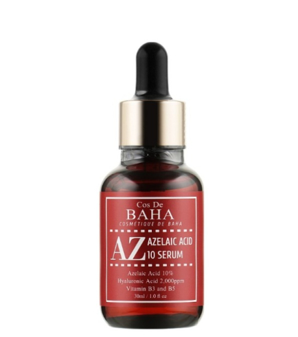 Cos De Baha Azelaic Acid 10% Serum (AZ) сироватка з азелаїновою кислотою, 30 мл