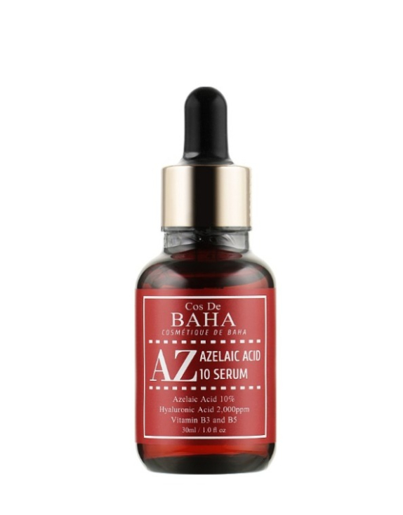 Cos De Baha Azelaic Acid 10% Serum (AZ) сироватка з азелаїновою кислотою, 30 мл