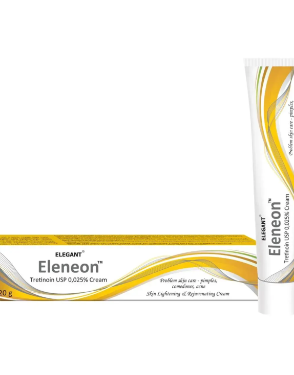 Eleneon Tretinoin 0.025% Cream Крем для обличчя від акне з третиноїном 0,025%, 20 г