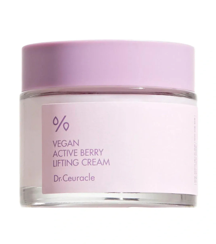 Dr. Ceuracle Vegan Active Berry Lifting Cream Ліфтинг крем-гель для обличчя з ресвератролом та ягодами, 75 мл