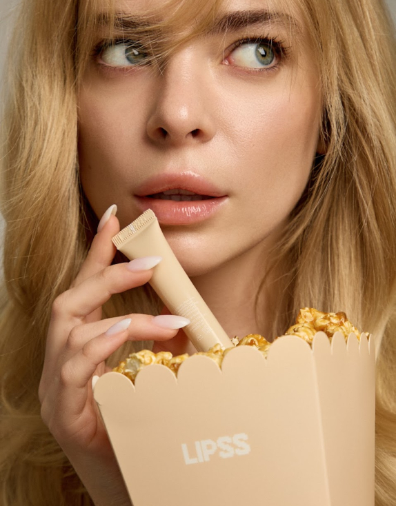 Lipss Lipper Gloss Salted Caramel Блиск для губ з ароматом солоної карамелі, 8 мл