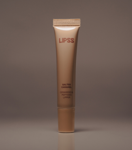 Lipss Lipper Gloss Salted Caramel Блиск для губ з ароматом солоної карамелі, 8 мл