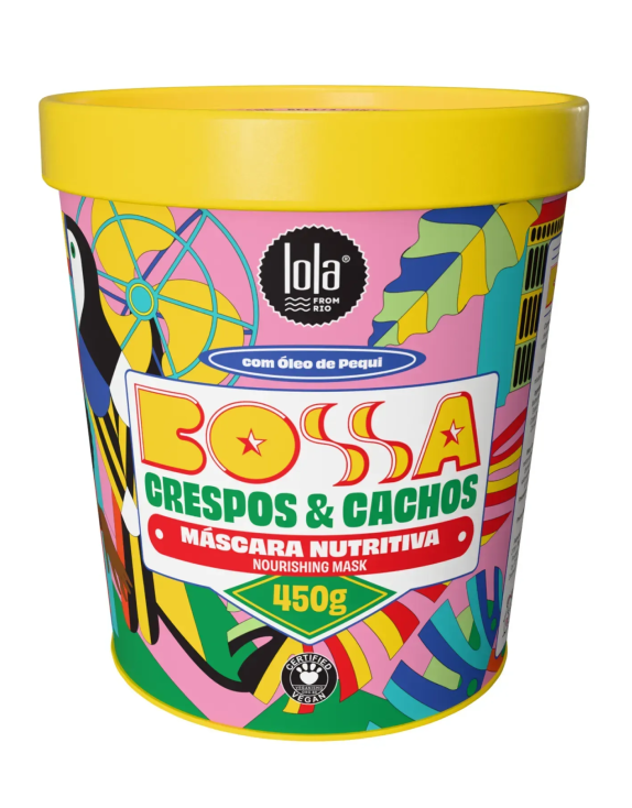 Lola From Rio Bossa Mascara — поживна маска для кучерявого волосся, 450 г