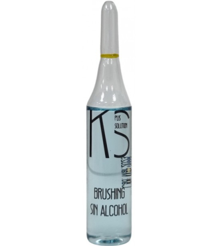 Keen Strok Brushing Alcohol Free — Лосьйон для сухого та пошкодженого волосся (без спирту), 24 ампули × 15 мл