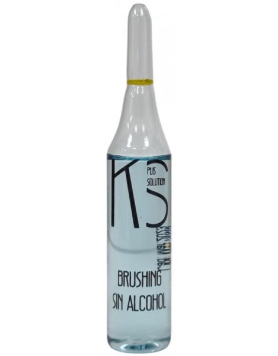 Keen Strok Brushing Alcohol Free — Лосьйон для сухого та пошкодженого волосся (без спирту), 24 ампули × 15 мл