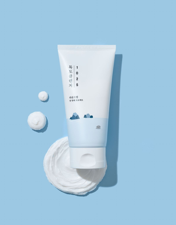 ROUND LAB 1025 Dokdo Cleanser М’яка очищуюча пінка для обличчя, 150 мл