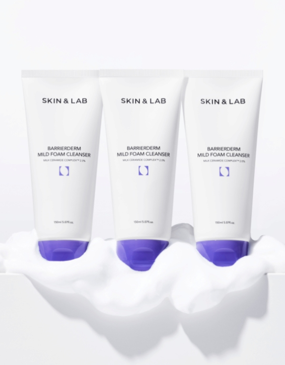 SKIN&LAB Barrierderm Mild Foam Cleanser М’яка очищуюча пінка для обличчя, 150 мл