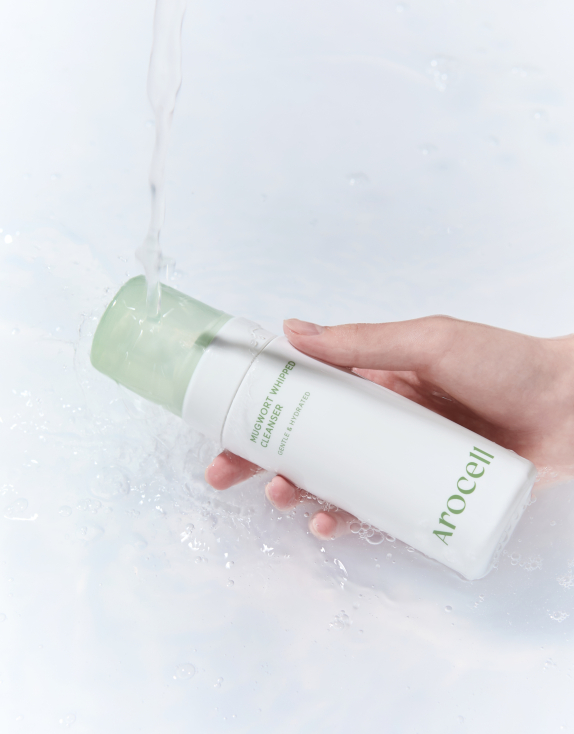 Arocell Mugwort Whipped Cleanser очищувальна пінка з полином, 150 мл