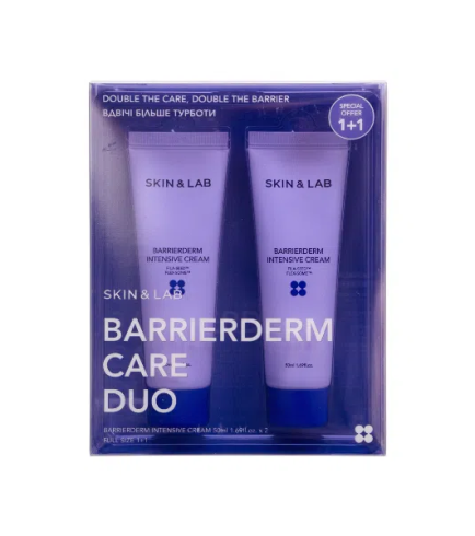 SKIN&LAB Barrierderm Care Duo Set Набір бар’єрних кремів для обличчя, 50+50 мл