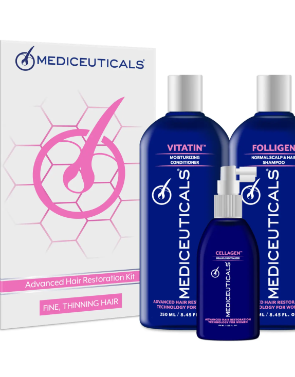 Mediceuticals Advanced Hair Restoration Kit Набір для росту волосся для жінок (нормальне та тонке волосся)