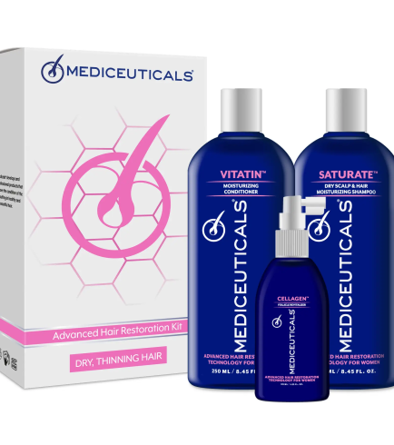 Mediceuticals Advanced Hair Restoration Kit Набір для росту волосся для жінок (сухе волосся)