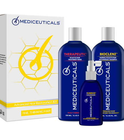 Mediceuticals Advanced Hair Restoration Kit Набір проти випадіння волосся для чоловіків (нормальне та жирне волосся)