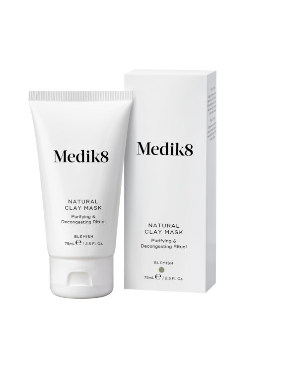 Medik8 Natural Clay Mask Очищувальна глиняна маска для обличчя, 75 мл