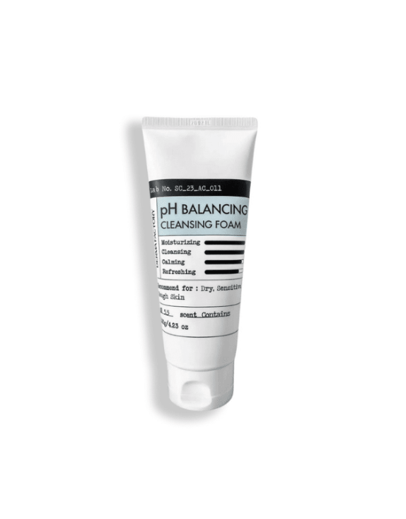 Derma Factory pH Balancing Cleansing Foam Нейтральна пінка для очищення обличчя для балансу pH, 120 г