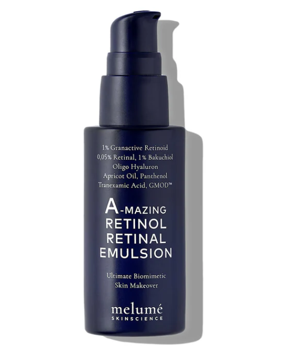 Melumé Skinscience A-Mazing Retinol Retinal Emulsion Нічна емульсія для обличчя з ретиноїдом та ретиналем, 30 мл