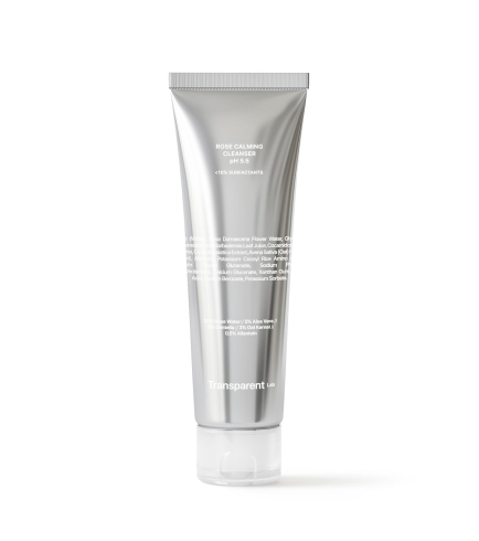 Transparent Lab Rose Calming Cleanser pH 5.5 ніжний очищуючий гель для обличчя, 150 мл