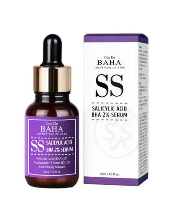 Cos De Baha Salicylic Acid BHA 2% Serum SS сироватка з саліциловою кислотою для очищення пор, 30 мл