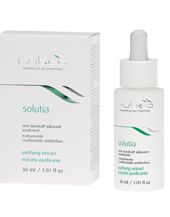 Nubea Solutia Anti-Dandruff Cleansing Extract Очищуючий екстракт для шкіри голови проти лупи, 30 мл