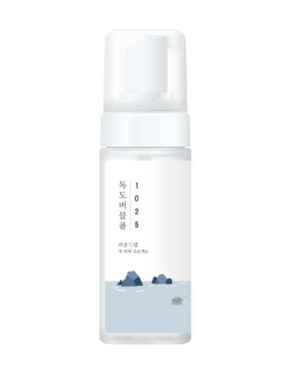 ROUND LAB 1025 Dokdo Bubble Foam Очищуюча пінка для проблемної шкіри, 150 мл