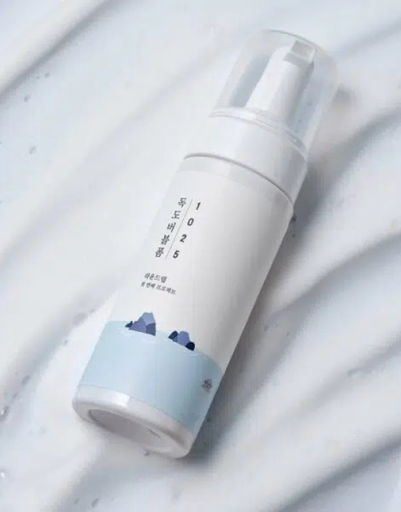 ROUND LAB 1025 Dokdo Bubble Foam Очищуюча пінка для проблемної шкіри, 150 мл
