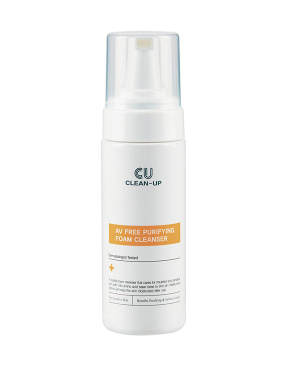 Clean-Up AV Free Purifying Foam Cleanser Очищуючий мус для проблемної шкіри, 150 мл