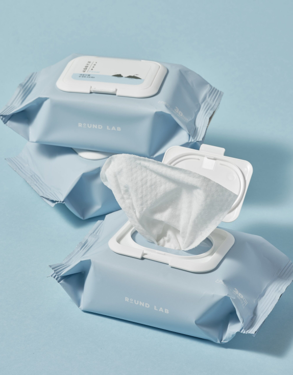 ROUND LAB 1025 Dokdo Cleansing Tissue Очищувальні серветки для обличчя, 30 шт