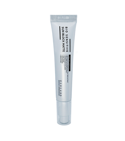 Usolab Bio Sensitive Sun Block Matte омолоджуючий, заспокійливий та матуючий сонцезахисний крем, 50 мл