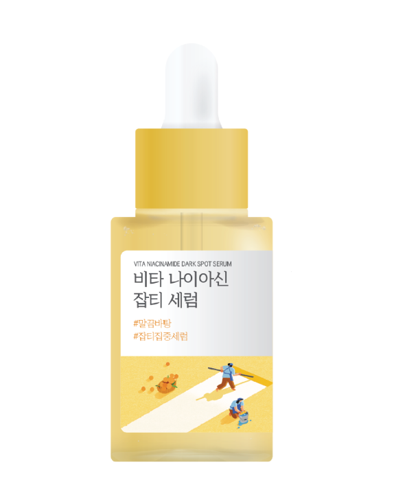 ROUND LAB Vita Niacinamide Dark Spot Serum Освітлююча сироватка для обличчя з вітаміном С та ніацинамідом, 30 мл