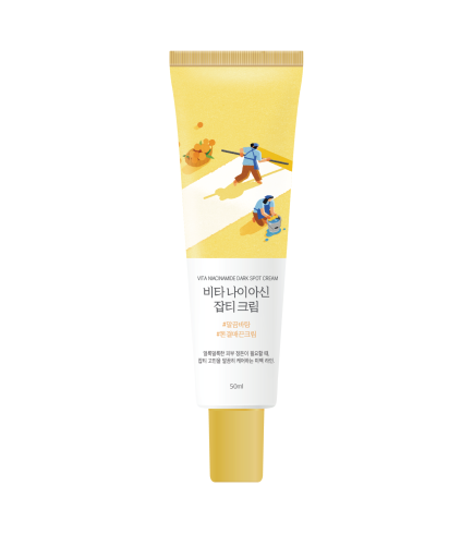 ROUND LAB Vita Niacinamide Dark Spot Cream Освітлюючий крем для обличчя з вітаміном С та ніацинамідом, 50 мл