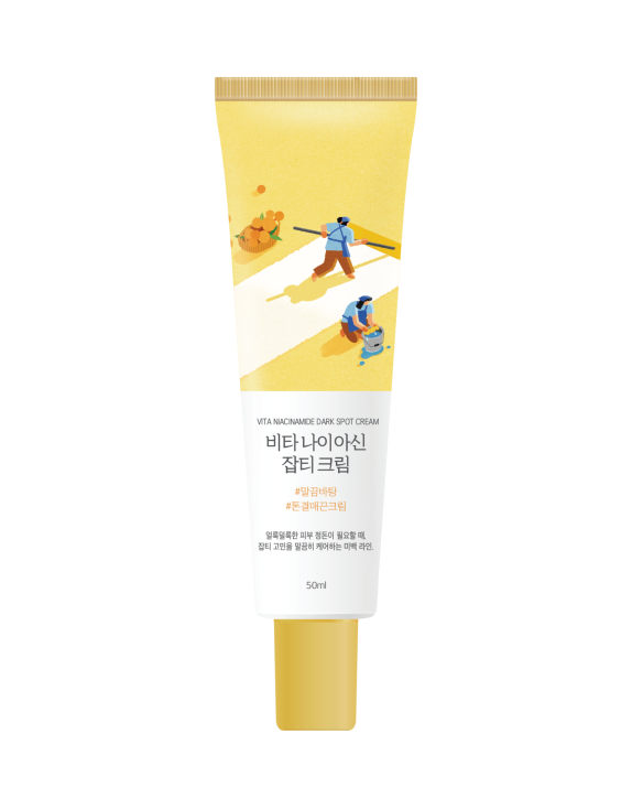 ROUND LAB Vita Niacinamide Dark Spot Cream Освітлюючий крем для обличчя з вітаміном С та ніацинамідом, 50 мл