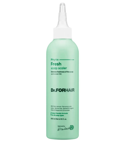 Dr. FORHAIR Phyto Fresh Scalp Scaler Освіжаюча маска-пілінг для очищення шкіри голови, 200 мл