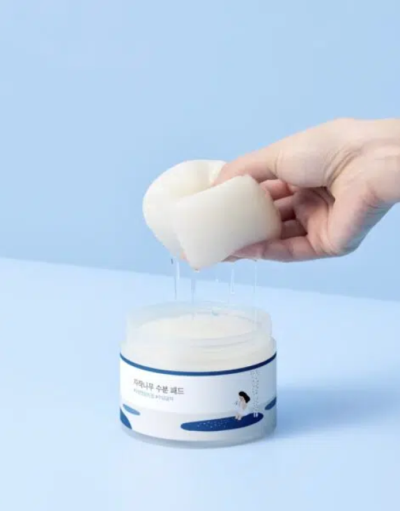 ROUND LAB Birch Juice Moisturizing Pad Освіжаючі тонер-педи для обличчя з березовим соком, 80 шт